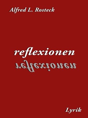 cover image of Reflexionen